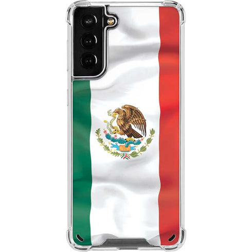 Mexico Flag Galaxy S21 Plus 5G Clear Case